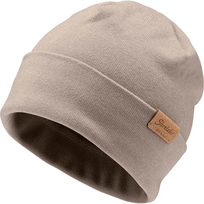 Sterntaler Детска зимна шапка (beanie) Sterntaler Kids' Beanie Turn-up Beanie - Sand - размер 47 cm (904-5010-0116)