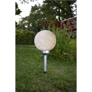 Star Trading Външно кръгло соларно LED осветително тяло Luna, ø 20 cm M-Twinkle - Star Trading (480-25)