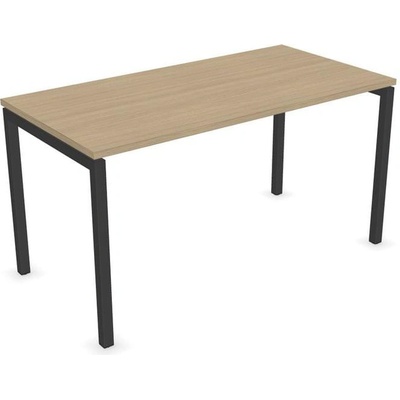 Narbutas Бюро Narbutas Nova U, 1400 x 700 x 740 mm, меламин избелен д (PDNA142-D1T1-2U)