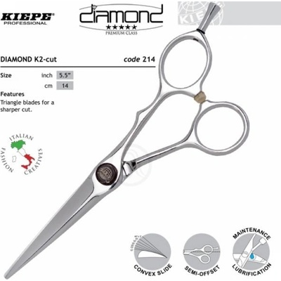 Kiepe three stars Diamond Series 214 5,5 " Designer
