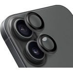 OBAL:ME Предпазни стъклени лещи за камерата на iPhone 16, iPhone 16 Plus - OBALME Tempered Glass Camera Lens Protector (черен) (57983125794)