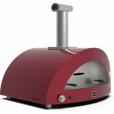 Alfa Forni Moderno 5 Pizze Hybrid red