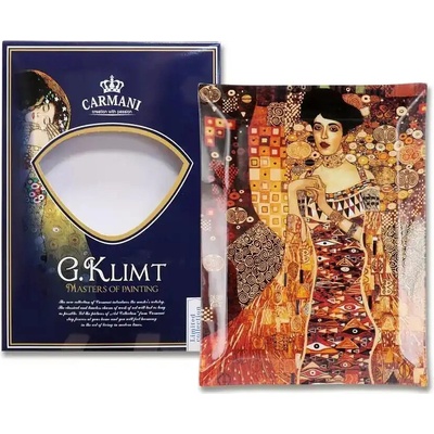 Dekorativní skleněný tácek Adele Bloch Klimt