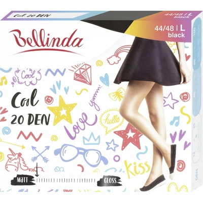 Bellinda Punčochové kalhoty COOL černé 20 DEN