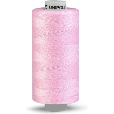 Polyesterové nitě Unipoly návin 500 m Varianta: 330 Candy Pink, Balení: 10 ks