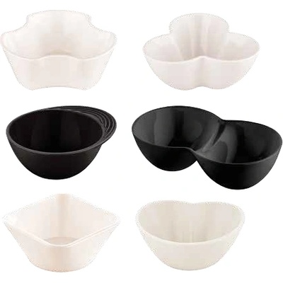 Horecano M-811006 / 841002-Купички 240сс "Stella" ЧЕРНО / БЯЛО / СИВО (0154428)