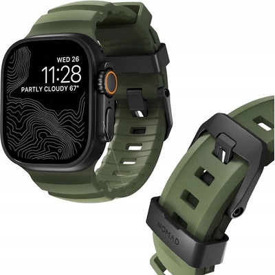 Nomad Rocky Point Band Black/Forest AW 49/45/44/42 mm NM014797858