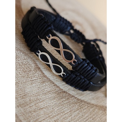 Кожени гривни Безкрайност за двама (14)