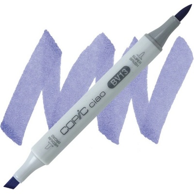 Lihová fixa COPIC Ciao oboustranná Brush & Chisel, Hydrangea blue (BV13)