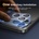 BlackBird Защитно фолио за фотоапарати 9H с черна рамка и апликатор за Iphone 16/16PLUS (BH1760)
