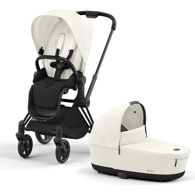 CYBEX kombinovaný Priam 4.0 Matt Black Off White Platinum 2023