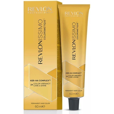Revlon Professional Revlonissimo Colorsmetique Permanent Hair Color Goldens Permanentní barva na vlasy 7.31 Medium Golden Ash Blonde 60 ml