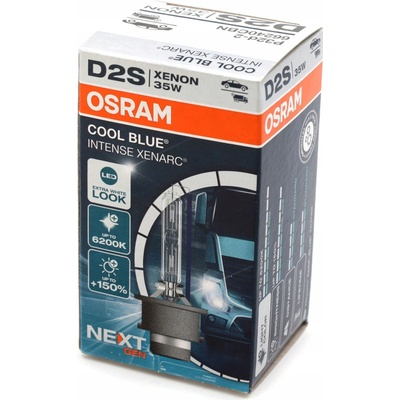 OSRAM XENARC COOL BLUE INTENSE NEXTGEN D2S +150% XENON OSRAM 66240CBN