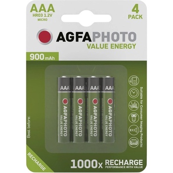 AgfaPhoto Батерия micro AGFAPHOTO AAA 4x900 mAh (AP900B4)