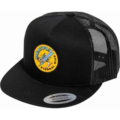 Meatfly Thunderbolt Trucker čierna/žltá
