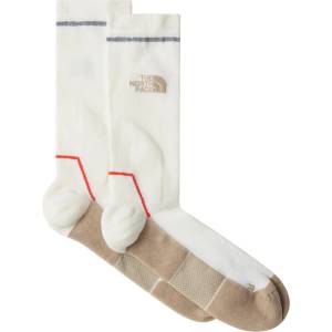 The North Face Мъжки спортни чорапи The North Face Trail Run Merino Crew Sock Sports socks - White Dune / Khaki Stone (207-1259-0112)