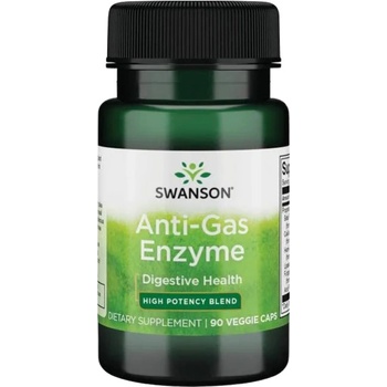 Image 1 of Swanson Anti-Gas Enzyme 123 mg [90 капсули]