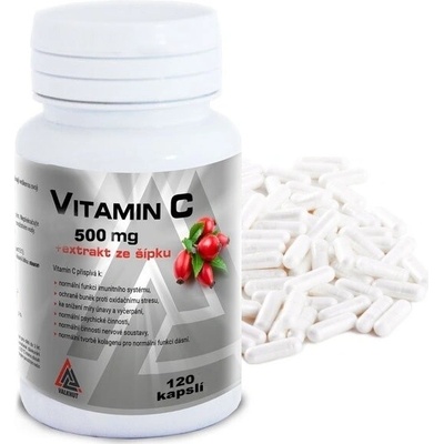 Valknut Vitamín C 500 mg + extrakt zo šípok 120 kapsúl