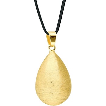 Image 1 of Bola Медальон за бременни Бола - в златисто във форма на капка (vo606)