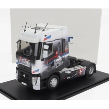 Eligor Renault T-line High Tractor Truck Lille 2-assi 2021 Černá Bílá 1:43