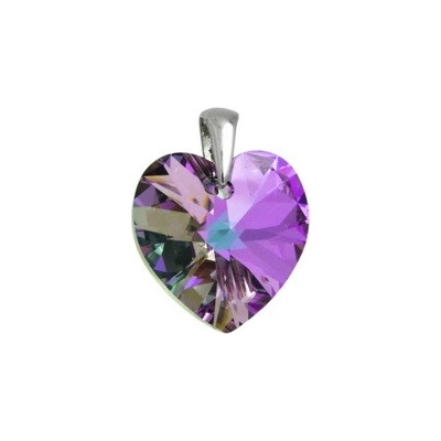 iŠperky Strieborný prívesok srdiečko Swarovski ID 106989