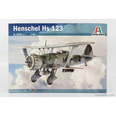 Italeri Henschel Hs123 Airplane Military 1936 1:48