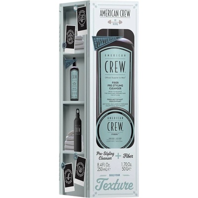 AMERICAN CREW AMERICAN CREW Fiber Duo Gift Set (Fiber Pre-Styling Cleanser 250 ml + Fiber Classic 50 g)