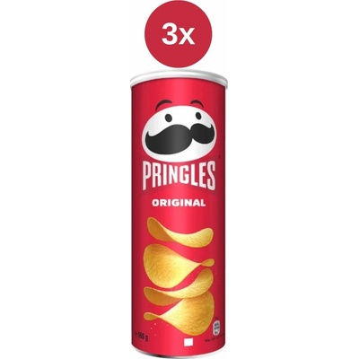 Pringles original 3x 165 g