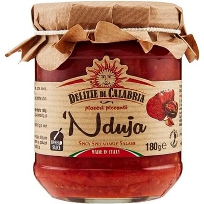 NDUJA pikantní pomazánka z kalábrijského salámu 180g od Delizie di Calabria
