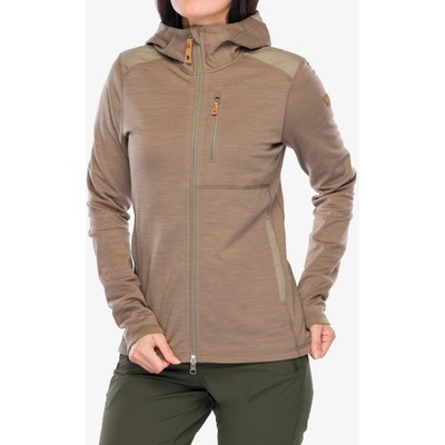 Fjallraven Keb Fleece Hoodie sude brown