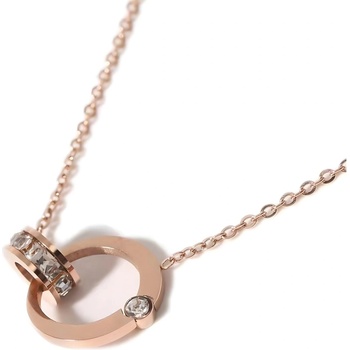 HARAHU Колие ki-15289 - Златна / Ружова kp15289 (ki-15289)