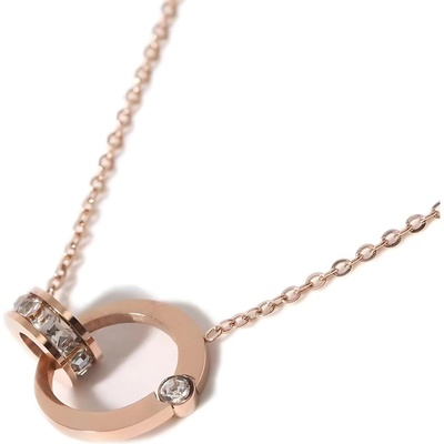 HARAHU Колие ki-15289 - Златна / Ружова kp15289 (ki-15289)