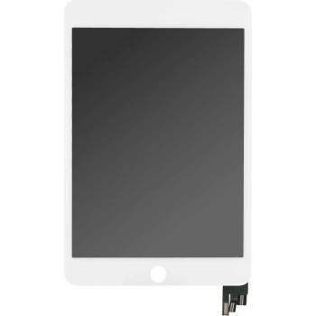 Apple (OEM) Стъкло и LCD екран за Apple iPad Mini 5 (2019) / A2126 / A2124 / A2133, бяло (19135)