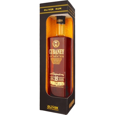 Cubaney Estupendo Solera 15 38% 0,7 l (karton)