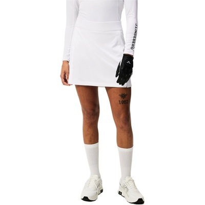 J.Lindeberg Amelie Mid Golf Skirt White