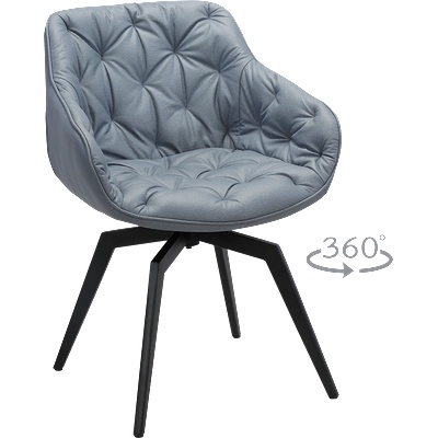 Carmen Трапезен стол buxton - сив dx-310 (3532072)