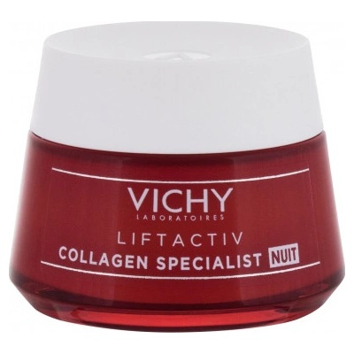 Vichy Liftactiv Collagen Specialist nočný krém proti vráskam 50 ml