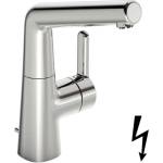 Hansa Designo - Смесител за умивалник за безнапорни бойлери, със сифон и въртяща се чучура, хром 51211183 (51211183)