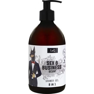 LaQ Doberman sprchový gél doberman s vôňou sex & biznis 500 ml