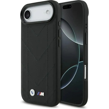 BMW M Quilted Logo MagSafe Case за iPhone 17 Air - черен (3666339480530)