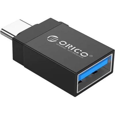 ORICO Преходник Orico CBT-UT01-BK, от USB Type-C (м) към USB Type-A (ж), черен (CBT-UT01-BK)