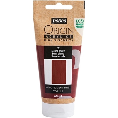Pébéo Origin АКРИЛНА боя Burnt Sienna 60 ml 1 бр (817032)
