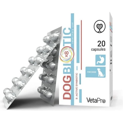 VetaPro Dog Biotic 20 cps