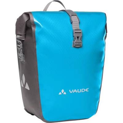 VAUDE bicycle bag for luggage rack Aqua Back Single 1 x 24 L in blue, rear wheel bag waterproof, bicycle luggage rack bag at the back, easy to attach - Made in Germany - 12413