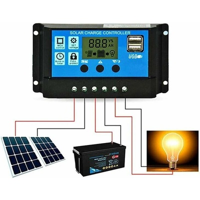 APT AG676C Digitálny solárny regulátor 12-24V