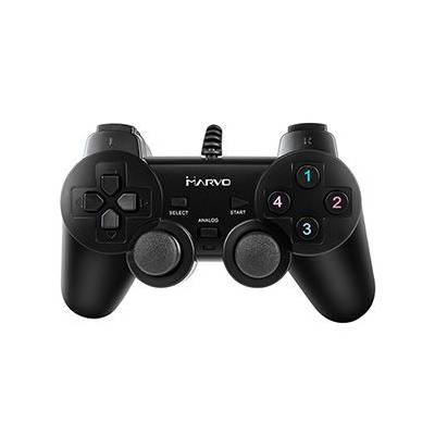 Gamepad Marvo GT-006, 15tl., USB, černý, vibrační (GT-006)