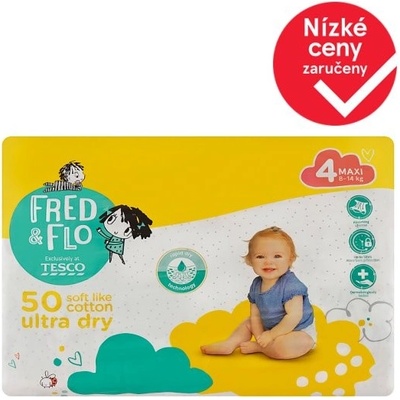 Fred & Flo 4 Maxi 8-14 kg 50 ks