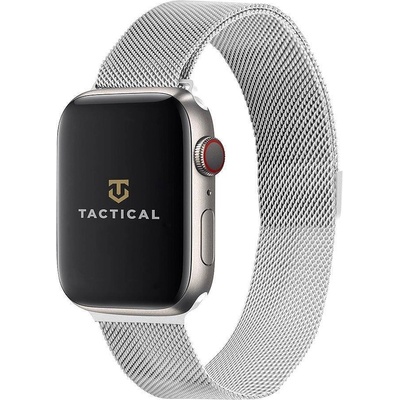 Tactical Метална магнитна верижка Tactical Loop Apple Watch 1/2/3/4/5/6/7/8/SE 38/40/41mm Сребриста (8596311069192)