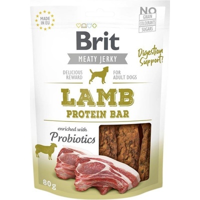 BRIT Jerky Snack Jehněčí 80 g