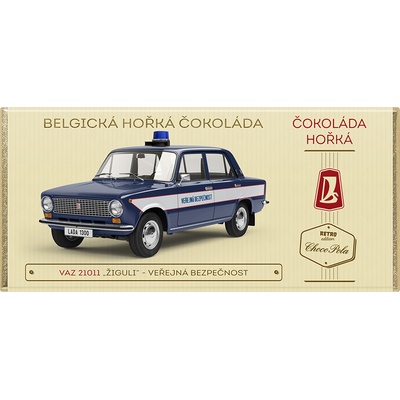 CHOCO POLA VAZ 21011 „Žiguli“ Veřejná bezpečnost hořká 100 g